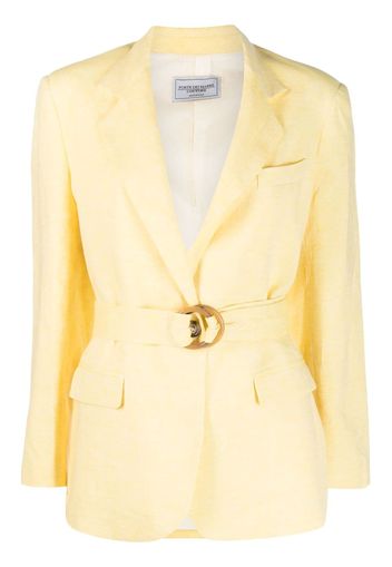 Forte Dei Marmi Couture Gegurteter Blazer - Gelb