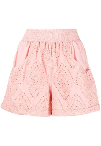 Forte Dei Marmi Couture Shorts mit elastischem Bund - Rosa