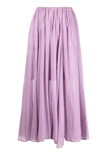 Forte Forte flared A-line skirt - Violett