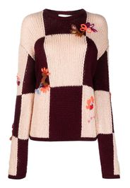 Forte Forte Pullover mit Schachbrettmuster - Rosa