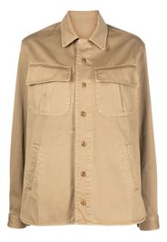 Fortela Meckong shirt jacket - Nude