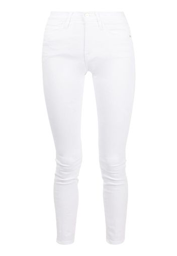 FRAME Le High Skinny-Jeans - Weiß