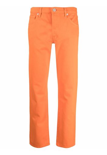 FRAME Le Slouch straight mid-rise straight-leg jeans - Orange