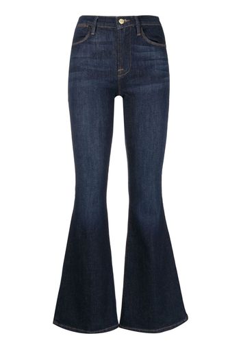 FRAME Le High flared jeans - Blau