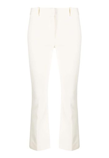 FRAME skinny-cut cropped trousers - Weiß