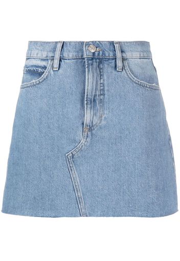 FRAME A-line short denim skirt - Blau