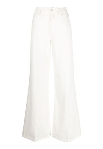 FRAME flared tailored trousers - Weiß