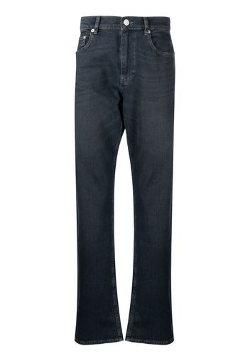 FRAME The Straight mid-rise jeans - Blau