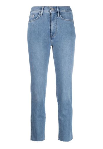 FRAME tapered slim-cut jeans - Blau