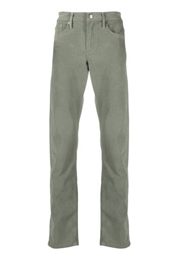 FRAME straight-leg chino trousers - Grün