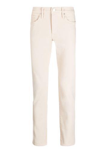 FRAME stretch twill slim jeans - Nude