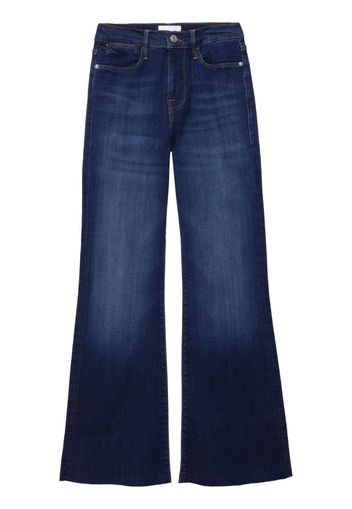 FRAME wide-leg cotton jeans - Blau