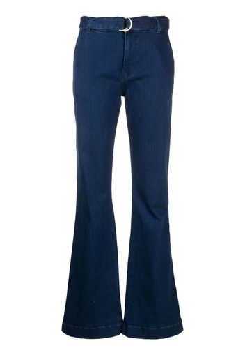 FRAME high-waisted flared jeans - Blau