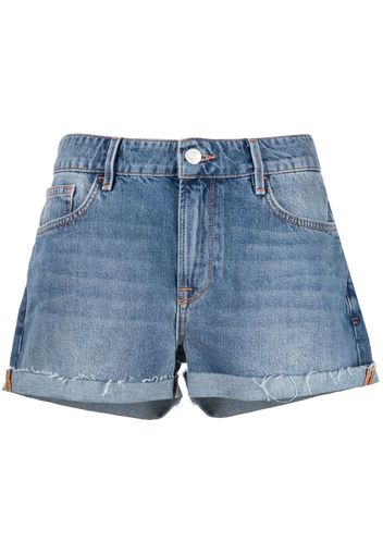 FRAME Le Grand Garcon denim shorts - Blau