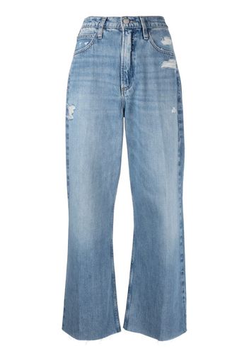 FRAME Le High 'N' Tight high-waisted wide-leg jeans - Blau