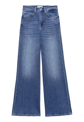 FRAME Le Slim Palazzo Jeans - Blau