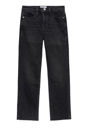 FRAME Le High Straight released hem jeans - Blau