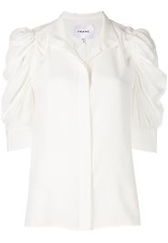 FRAME Gillian ruched shirt - Weiß