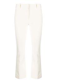 FRAME skinny-cut cropped trousers - Weiß