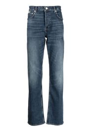 FRAME low-rise straight jeans - Blau