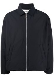 FRAME padded zip-up shirt jacket - Schwarz