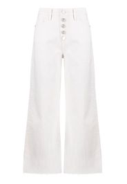 FRAME cropped wide-leg jeans - Weiß