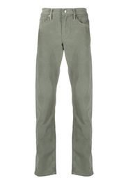 FRAME straight-leg chino trousers - Grün