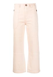 FRAME straight-leg utility trousers - Rosa