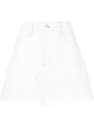 FRAME A-line denim skirt - Weiß