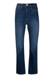 FRAME high-waisted slim-cut jeans - Blau