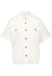 FRAME patch-pocket cotton shirt - Nude