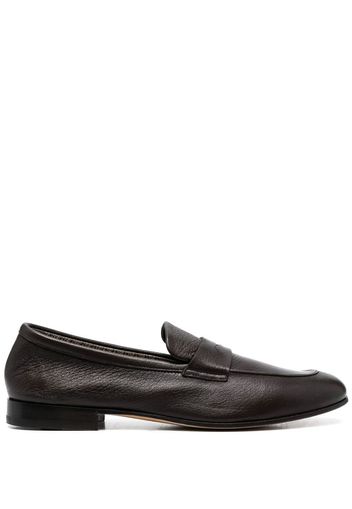 Fratelli Rossetti slip-on leather penny loafers - Braun