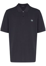 Fred Perry Poloshirt mit Logo-Stickerei - Blau