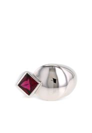 Fred 18kt white gold Modern tourmaline ring - Silber