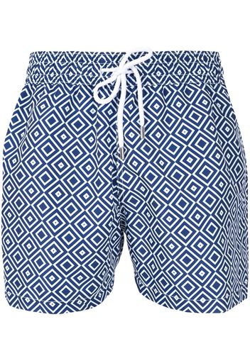 Frescobol Carioca 'Angra' Badeshorts - Blau