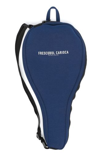 Frescobol Carioca logo-print bat case - Blau