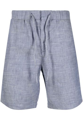 Frescobol Carioca Segelshorts mit Leinenanteil - Blau