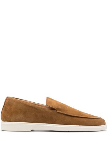 Frescobol Carioca Miguel Loafer aus Wildleder - Braun