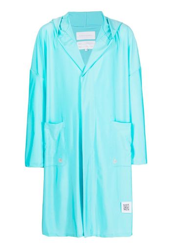 Fumito Ganryu single-breasted rain coat - Blau