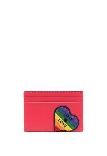 Furla Portemonnaie mit Slogan-Stickerei - Rot