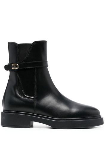 Furla round-toe Chelsea boots - Schwarz