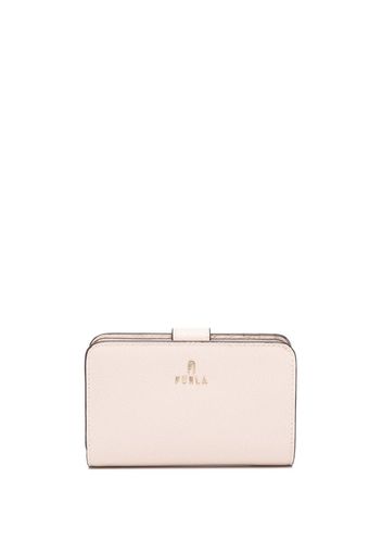 Furla bi-fold leather wallet - Nude