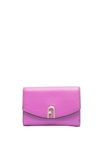 Furla logo-plaque continental wallet - Violett