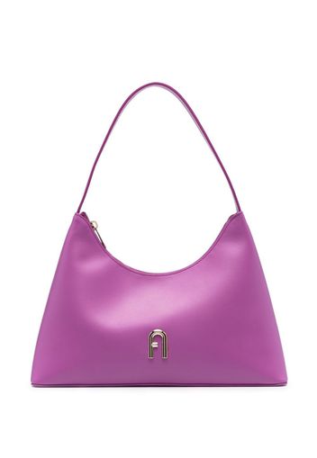 Furla leather shoulder bag - Violett