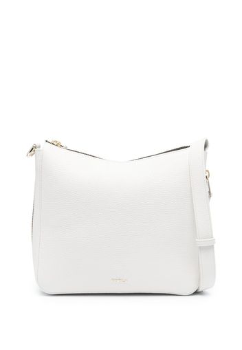 Furla grained leather shoulder bag - Weiß