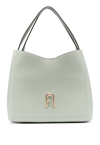 Furla Primula leather tote bag - Grün