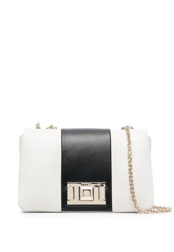 Furla Lulu mini leather shoulder bag - Nude