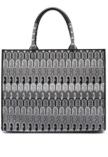 Furla Opportunity monogram-print tote bag - Schwarz