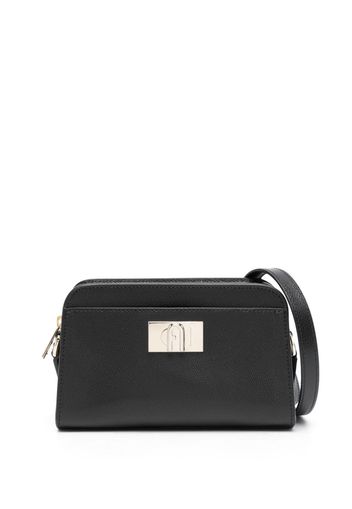 Furla 1927 leather crossbody bag - Schwarz