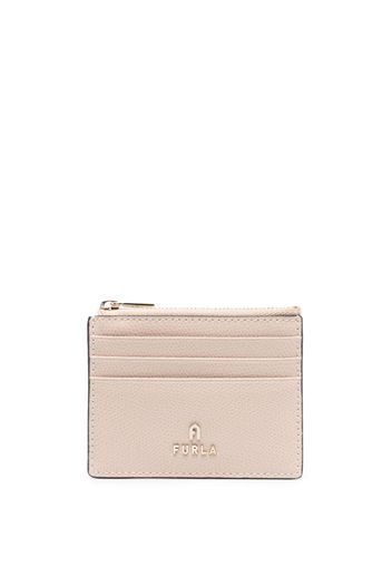 Furla Kartenetui mit Logo - Rosa